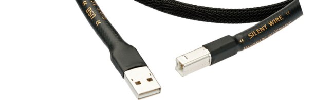 Silent Wire USB16, USB-A to USB-B or USB-A 5.0m