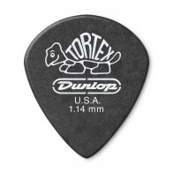 Dunlop 482R114 Tortex Pitch Black Jazz III (72 шт)