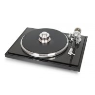 EAT C-Major + C-Note tonearm + dust cover + record clamp