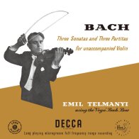 IAO Emil Telmanyi - Bach: Three Sonatas And Three Partitas For Unaccompanied Violin (Box) (Analogue) (Black Vinyl LP)