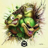 Iam8bit OST - Battletoads: Smash Hits (Toadally Pink Vinyl 2LP, 3D Pop-Up Gatefold)