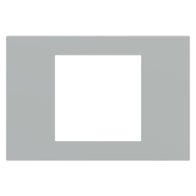 Ekinex Прямоугольная плата Fenix NTM, EK-DRS-FGE,  серия DEEP,  окно 60х60,  цвет - Серый Эфес