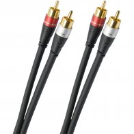 Oehlbach EXCELLENCE Select Audio Link, Audio cable Cinch 0.5 m bw (D1C33140)