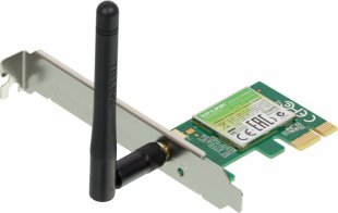 TP-LINK TL-WN781ND N150 PCI Express (внешняя съемная антенна)