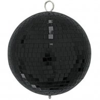 Eurolite Mirror Ball 20cm black mate