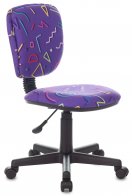 Бюрократ CH-204NX/STICK-VIO (Children chair CH-204NX violet Sticks 08 cross plastic)