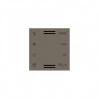 Ekinex Накладка мультисенсора, EK-T1Q-FGL-ET2,  материал - Fenix NTM,  цвет - Серый Лондон
