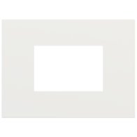 Ekinex Прямоугольная плата Fenix NTM, EK-SRG-FBM,  серия Surface,  окно 68х45,  цвет - Белый Мале