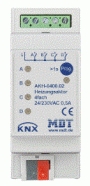 MDT technologies AKH-0400.02 KNX/EIB, 4х канальный, до 4 клапанов на канал, управление 24-230В, встроенный термостат (управление 2х позиционное /PI /PWM), на DIN рейку, 2TE