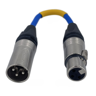 GS-PRO XLR3F-XLR3M Blue 0.2 m