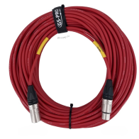 GS-PRO XLR3F-XLR3M Red 30 m