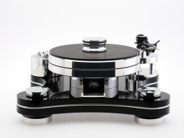 Transrotor ZET 3 Black (Черный) с тонармом Rega RB 880, MC головкой Transrotor Merlo, Блоком питания Konstant M1 Reference и прижимным диском