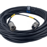 GS-PRO XLR3F-XLR3M Black 25 m