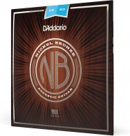 D'Addario NB1253 - Set Nickel Bronze Acoustic, Light