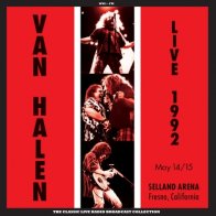 SECOND RECORDS VAN HALEN - LIVE AT SELLAND ARENA FRESNO 1992 (RED MARBLE VINYL) (LP)