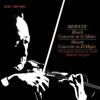 Analogue Productions Jascha Heifetz - Bruch: Concerto In G Minor/ Mozart: Concerto In D Major (Analogue) (Black Vinyl LP)