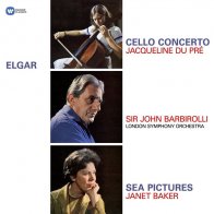 WMC Jacqueline Du Pre / Janet Baker / Sir John  Barbirolli / London Symphony  Orchestra Elgar: Cello Concerto, Sea Pictures (180 Gram)