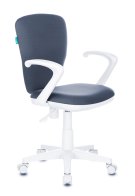 Бюрократ KD-W10AXSN/26-25 (Children chair KD-W10AXSN grey 26-25 cross plastic plastik белый)