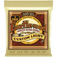 Ernie Ball 3007 Earthwood Custom Light 80/20 11.5-54