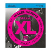 D'Addario EXL170 Nickel Wound Bass, Light, 45-100