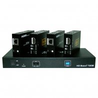 Dr.HD HDMI делитель 1x4 с удлинением по UTP / Dr.HD SP 144 BT 100