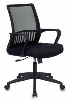 Бюрократ MC-201/TW-11 (Office chair MC-201 black TW-01 TW-11 mesh/fabric cross plastic)