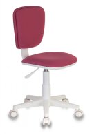 Бюрократ CH-W204NX/26-31 (Children chair CH-W204NX pink 26-31 cross plastic plastik белый)