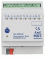MDT technologies AKH-0800.02 KNX/EIB, 8х канальный, до 4 клапанов на канал, управление 24-230В, встроенный термостат (управление 2х позиционное /PI /PWM), на DIN рейку, 4TE