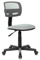 Бюрократ CH-299/G/15-48 (Office chair CH-299NX grey seatgrey 15-48 mesh/fabric cross plastic)