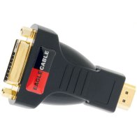 Eagle Cable DELUXE DVI -D (w) > HDMI (m) Adapter 1-Set, 30813711