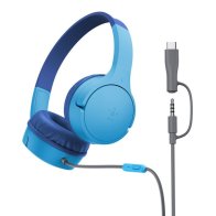 Belkin Wired On-Ear Headphones for Kids Blue