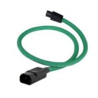 Straight Wire Green Lightning 0.5m (IEC 15AMP MALE - IEC 15AMP F