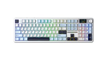 AULA F108 Pro Light Blue-White-Black Purple Reaper Switches