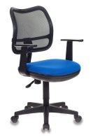 Бюрократ CH-797AXSN/26-21 (Office chair Ch-797AXSN black seatblue 26-21 mesh/fabric cross plastic)