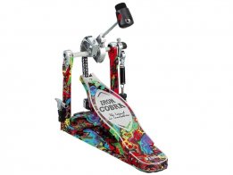 TAMA HP900RMPR Rolling Glide Single Pedal, Psychedelic Rainbow
