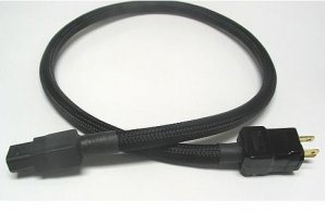 Straight Wire Black Thunder 1m (IEC 15AMP MALE - IEC 15AMP FEMAL