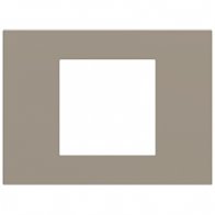 Ekinex Прямоугольная плата Fenix NTM, EK-SRS-FCO,  серия Surface,  окно 60х60,  цвет - Коричневый Оттава