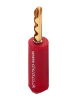 Chord Company Banana Plug (Screw Type) red