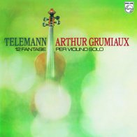 IAO Arthur Grumiaux - Telemann: 12 Fantasie Per Violino Solo (Analogue) (Black Vinyl LP)