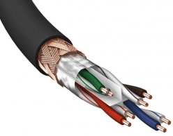 Eagle Cable DELUXE CAT6 SF-UTP 24AWG 100 m anth. 10065000, в нарезку