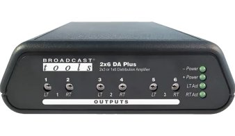 Broadcast Tools 2х6DA