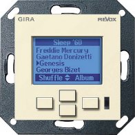 Revox M217 display GIRA System 55 (глянцевый кремовый)