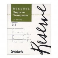 D'Addario WOODWINDS DIR1025 RESERVE SSX - 10 PACK - 2.5