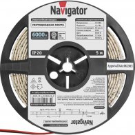 Navigator 71 768 NLS-5050CW60-14.4-IP20-12V R5 14.4Вт/м71768 (5 м)
