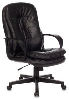 Бюрократ T-9950PL/BLACK-PU (Office chair T-9950PL black eco.leather cross plastic)
