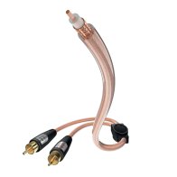 In-Akustik Star Audio Cable Y-Sub RCA-2RCA 7.5m #00308275