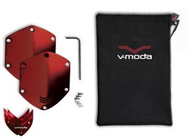 V-moda Сменные накладки для наушников V-Moda XS / M-80 On-Ear Metal Shield Kit Red