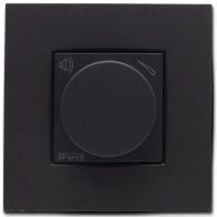 APart N-VOLST-BL Встраиваемый стереофонический аттенюатор громкости цвет - черный.