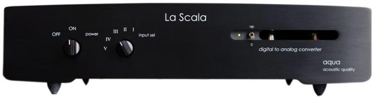 Aqua Acoustic La Scala MKII black