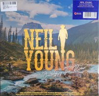 SECOND RECORDS YOUNG NEIL - DOWN BY THE RIVER - COW PALACE THEATER 1986 (BLUE MARBLE VINYL) (LP)